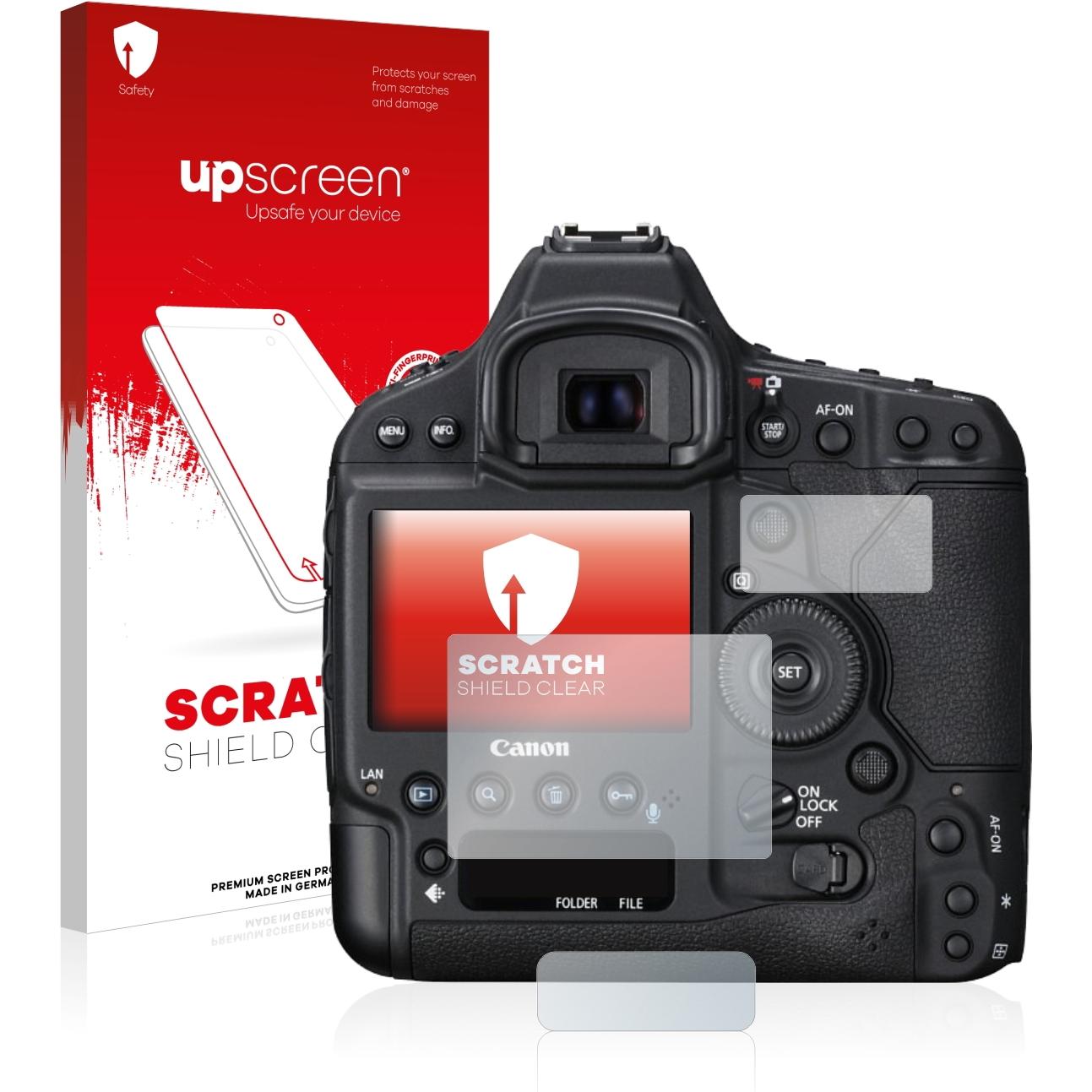 upscreen Scratch Shield Displayschutz (Displayschutz, EOS 1D X Mark II), Kameraschutz, Transparent