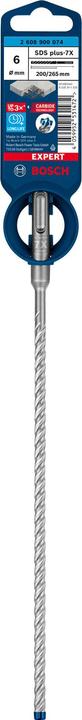 Produktbild Bosch Professional Zubehör EXPERT SDS plus-7X Hammerbohrer, 6 x 200 x 265 mm (6 mm)