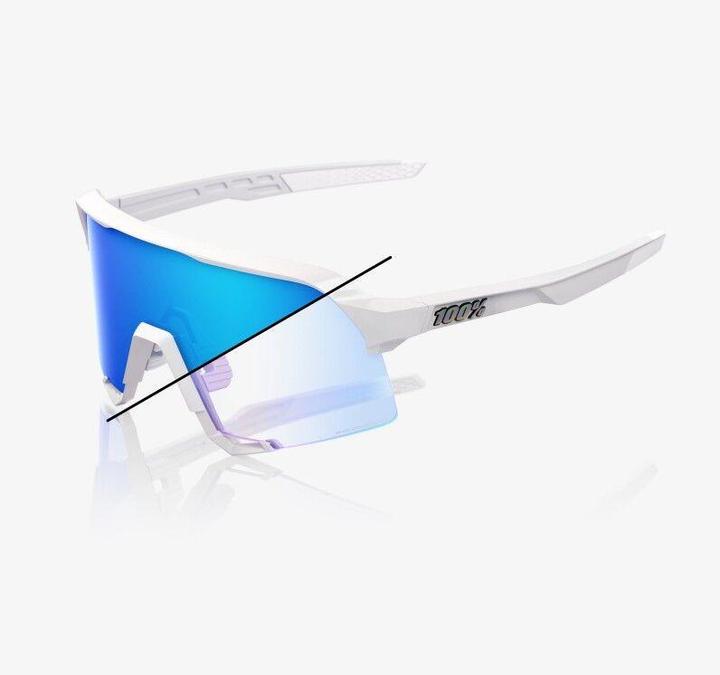 Image du produit 100% S3 LE - Bastille (Bastille - Lentille photochromique bleue miroir, Blue Mirror Photochromic)