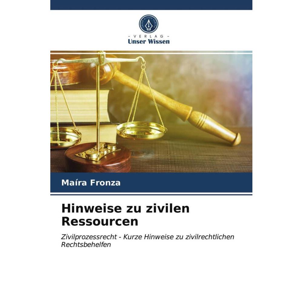 Hinweise zu zivilen Ressourcen, Fachbücher von Maíra Fronza