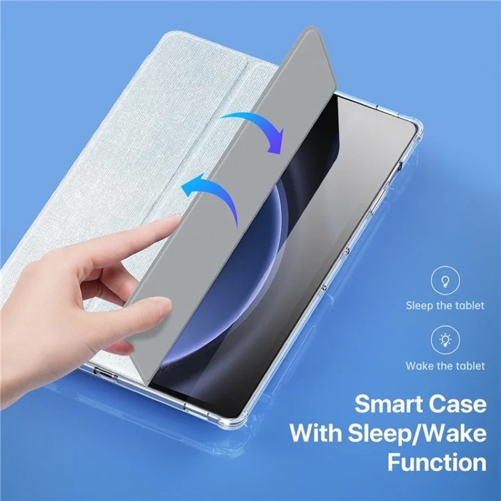 Actual product image Dux Ducis Unid Series Leather Bookcover Cover (Galaxy Tab S9 FE, Galaxy Tab S9)