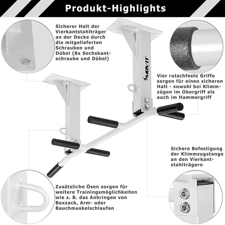 Produktbild Maxstore Klimmzugstange
