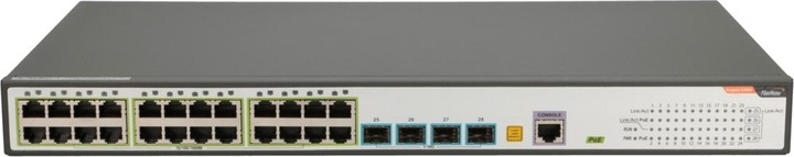 Actual product image Fiberhome S4820-28T-X-PE-AC | Switch | 24x RJ45 1000Mb/s PoE, 4x SFP+ (24 Ports)