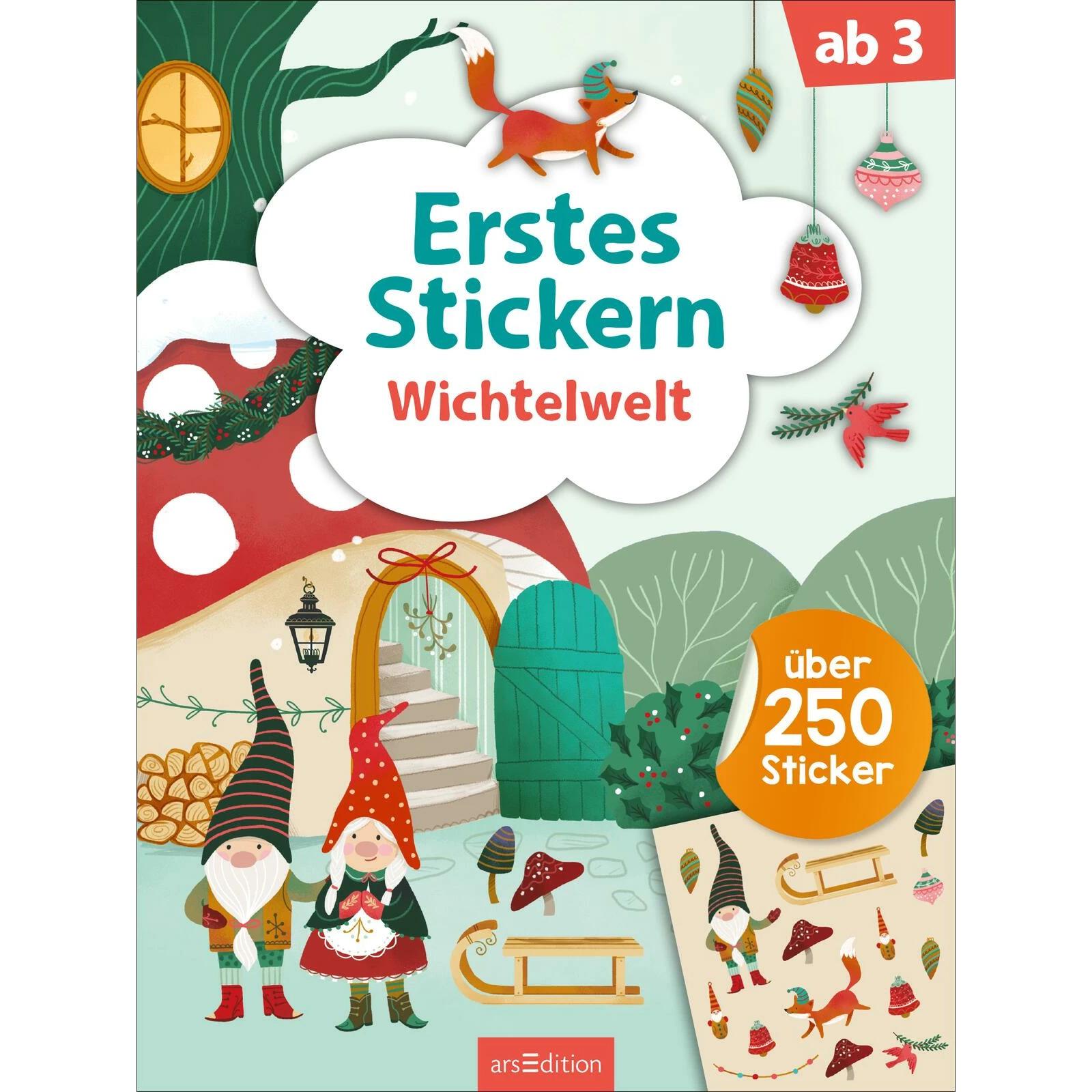 Ars Edition, Sticker, Erstes Stickern: Wichtelwelt