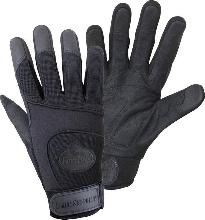 Actual product image kaiserkraft Gloves BLACK SECURITY (XL)