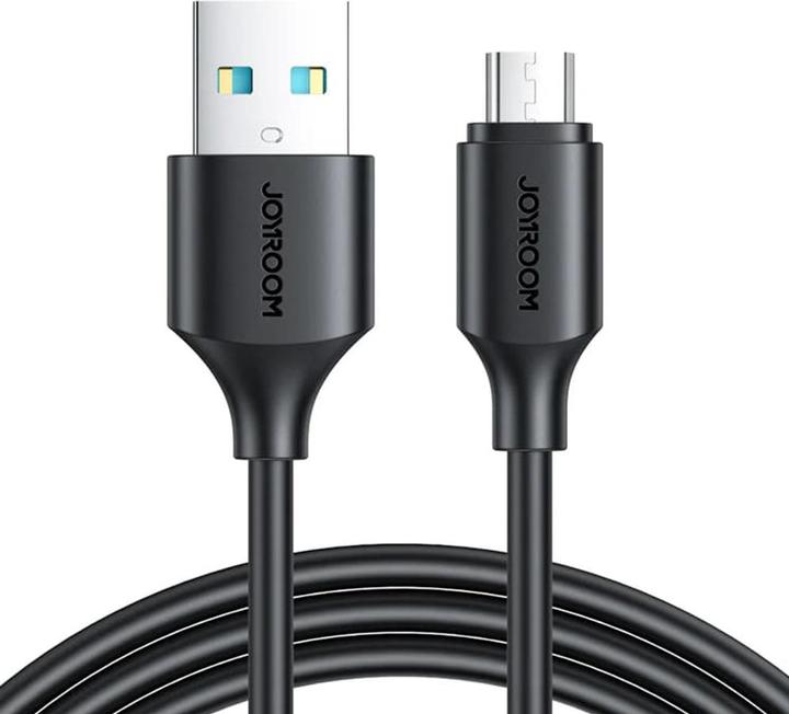 Image du produit Joyroom S-UM018A9 2.4A USB-A to Micro Fast Charging Data Cable 2m-Black (2 m, USB 2.0)