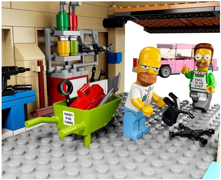 Actual product image LEGO The Simpsons The Simpsons House (71006, LEGO Rare Sets)