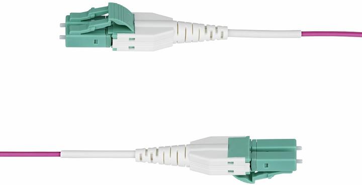 Produktbild StarTech 2M OM4 MULTIMODE FIBER CABLE UNIBOOT/OFNR RISER/100G (2 m)