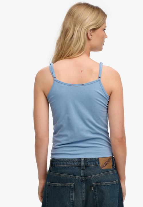 Produktbild Superdry Athletic Essentials V-Ausschnitt Top mit Spitzenbesatz (L)