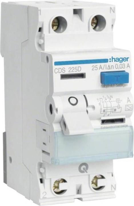 Actual product image Hager Ground fault circuit interrupter