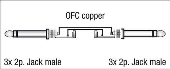 Actual product image DAP-Audio Fl21 (1.50 m, 6.3mm jack cable)