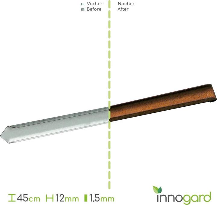 Actual product image Innogard Erdanker - für Rasenkantenband Corten (45 cm)