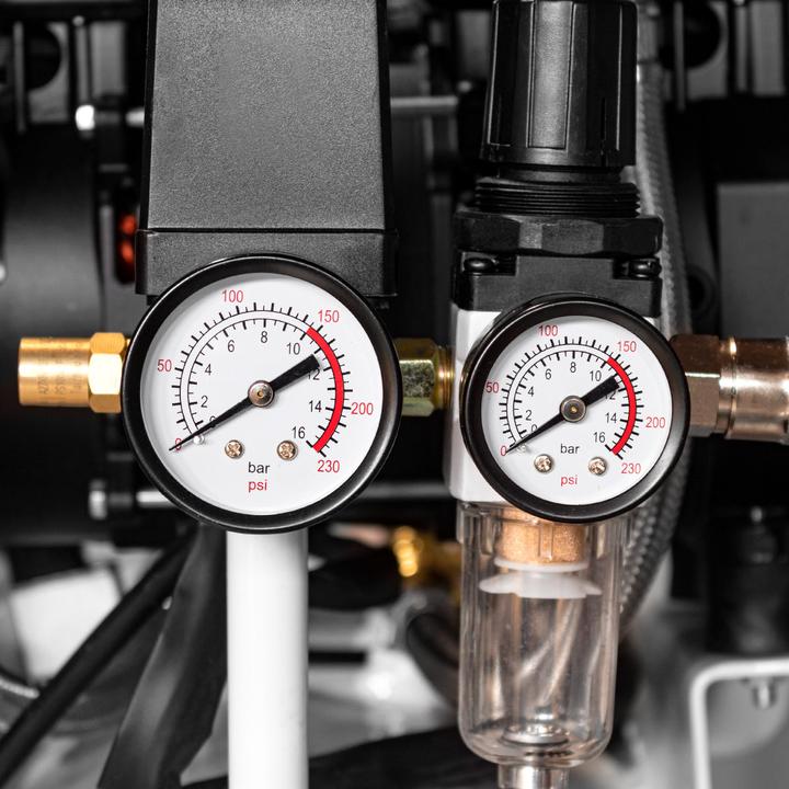 Actual product image Stahlwerk Compressed air compressor ST 310 Pro with 10 bar, 30 l tank, 69 dB 1.89 hp (10 bar, 30 l)