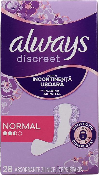 Produktbild Always Diskrete Einlagen Normal 4x28