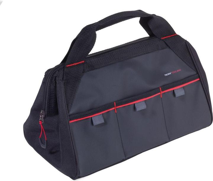 Image du produit Troika TOOL BAG Caisse à outils, noir/rouge (9 pièces)