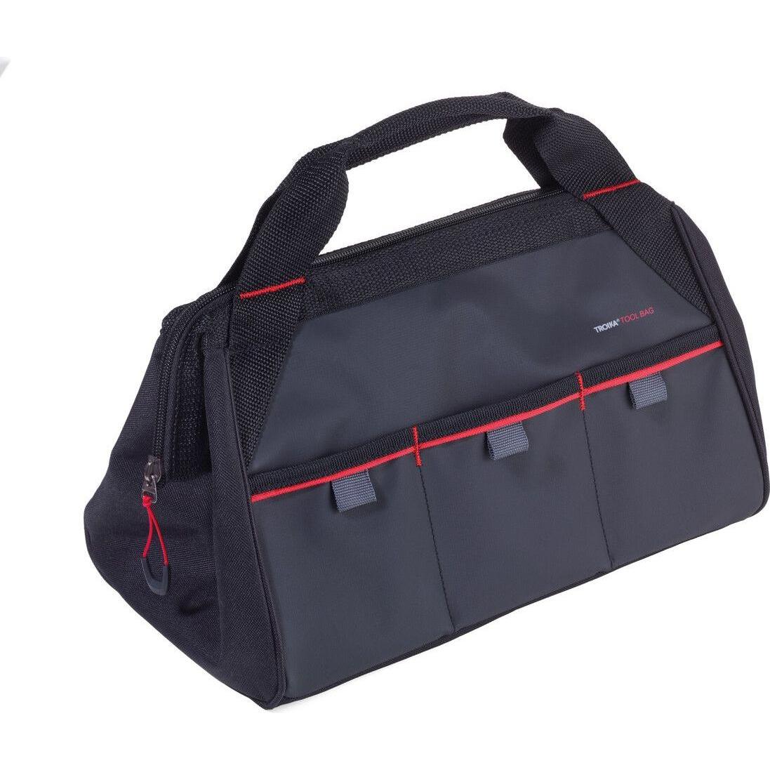 Troika, Cassetta degli attrezzi, BORSA DEGLI UTENSILI Caisse à outils, noir/rouge (9 pezzi)