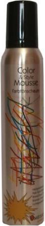 Actual product image Omeisan Color & Style Mousse Light Gold Blonde 200 ml (200 ml, Foaming agent)