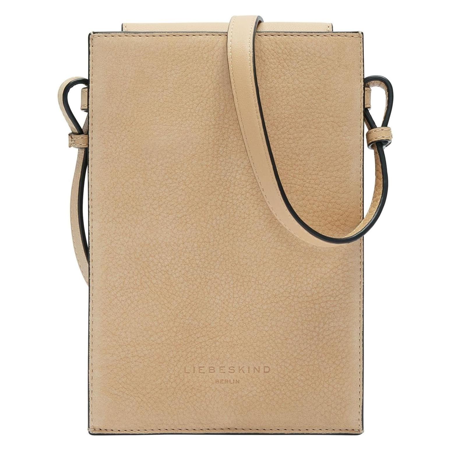 Liebeskind Berlin, Vrouwen, Handtas, M Pouch-Hilla Nubuck-beige, Beige