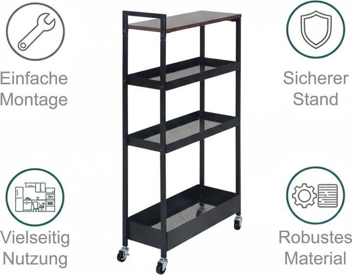 Actual product image Relaxdays trolley