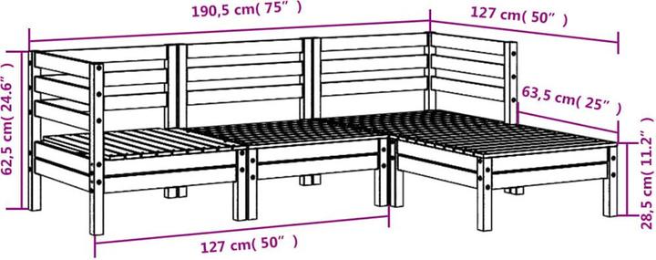 Produktbild vidaXL Fatima