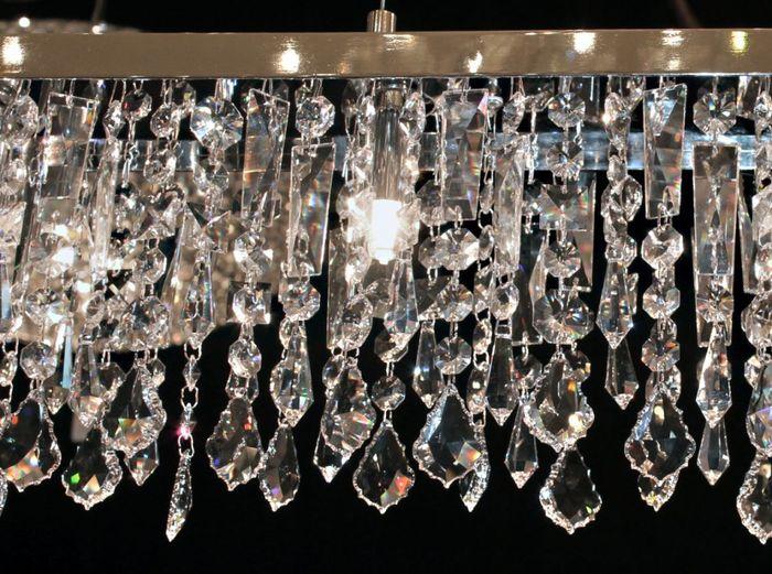 Produktbild TL Pendellampe 117cm gefertigt mit SPECTRA® Crystal von SWAROVSKI (G9)