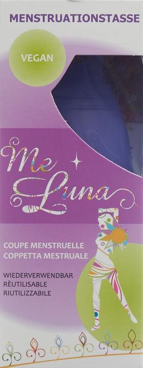 Immagine prodotto Me Luna Coppa mestruale Sport Ring Blu-Viola (L)