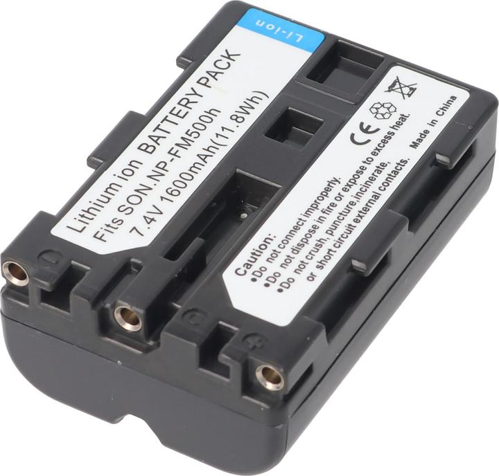 Actual product image AccuCell Akku Sony NP-FM500 H (Camera battery)