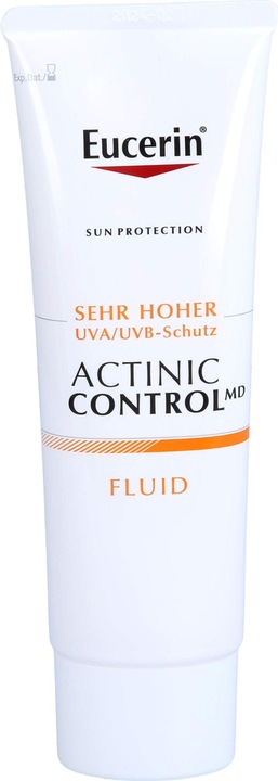 Actual product image Eucerin Sun Actinic Con Md, 80 ml EMU (Suntan cream, 80 ml)