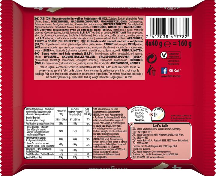 Image du produit Kitkat Chunky (160 g)