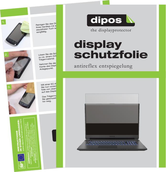 Produktbild Dipos Displayschutzfolie Antireflex (15.60")
