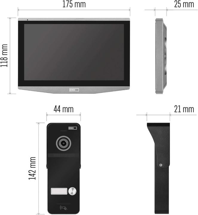 Immagine prodotto Emos Videocitofono GoSmart (Cablato)