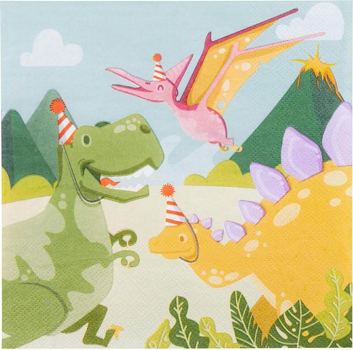 Boland Dino Party, 33x33cm (20 x, 33 x 33 cm)
