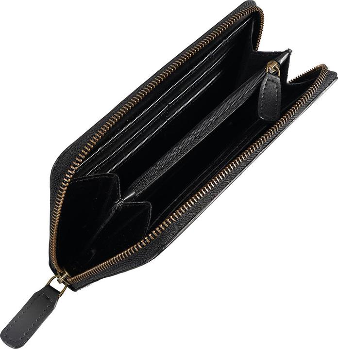 Image du produit Ikon Sweden Portefeuille grand format en cuir de pomme Kivik avec fermeture éclair