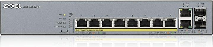 Actual product image Zyxel GS1350-12HP (12 Ports)