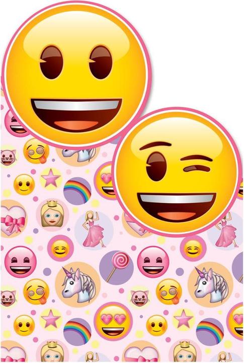 Image du produit Emoji Carte de voeux Licorne et arc-en-ciel (1 pcs)