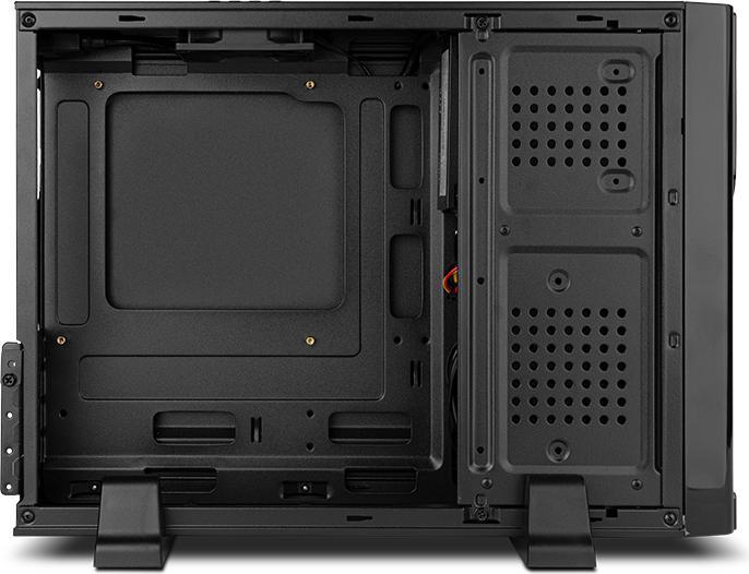Image du produit Nox Lite070 - PC - noir - ITX - micro ATX - ABS - SPCC - acier - 7,5 cm - 25,6 cm (mATX, ITX)