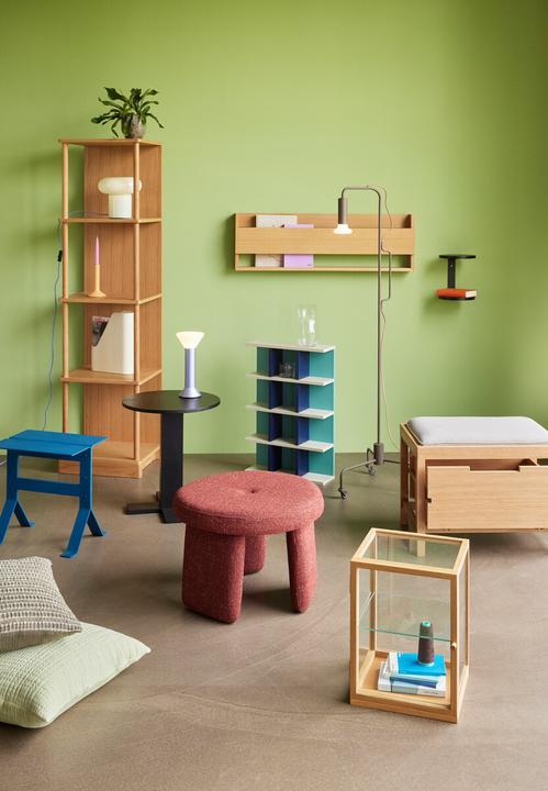 Actual product image Hübsch Ido Floor Lamp Brown (G9)