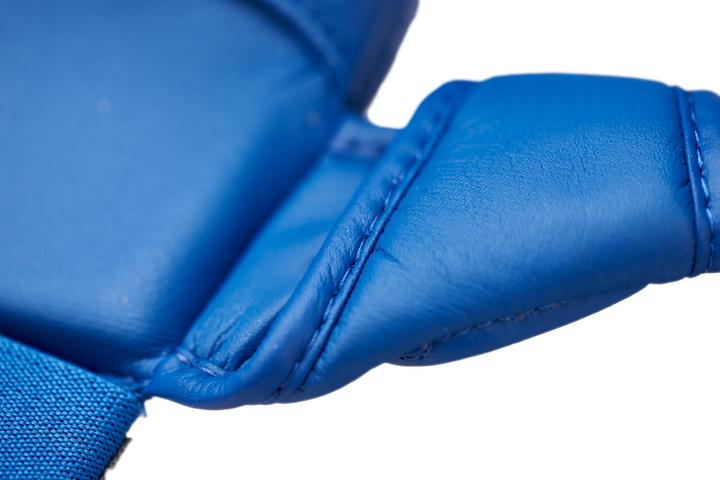 Actual product image Ju-Sports Karate hand guard blue with thumb (XL)