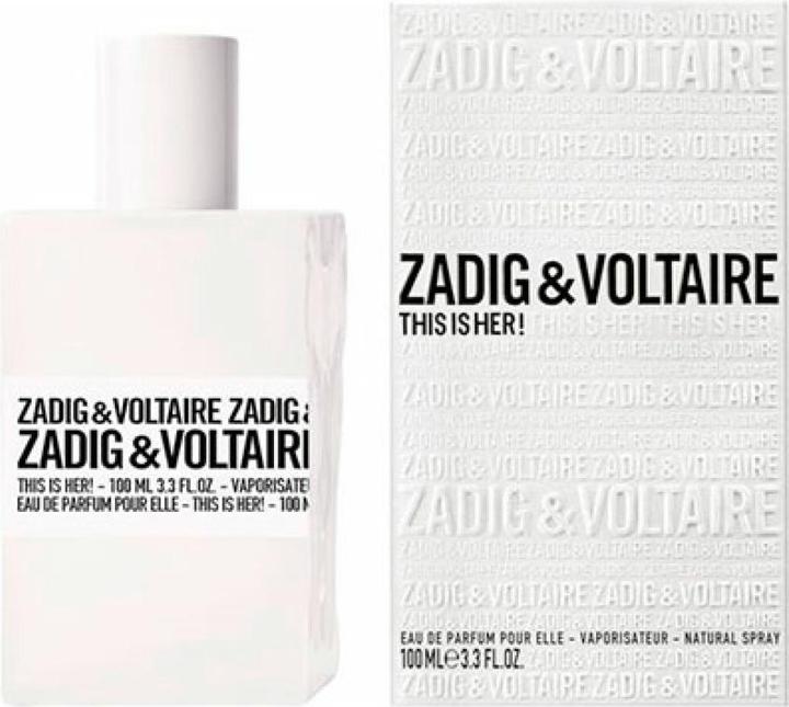 Actual product image Zadig & Voltaire This Is Her (Eau de parfum, 100 ml)