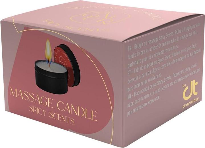 Actual product image Dreamtoys amour massage candle spicy scents