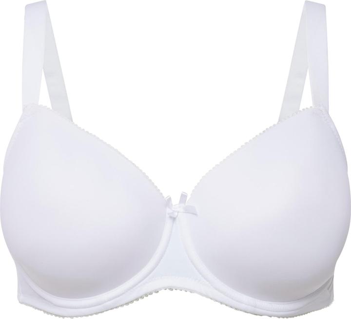 Immagine prodotto Ulla Popken Damen grosse Grössen Bügel-BH, Softschale, Cup B-E weiss 85B 697144209-85B (85 B)