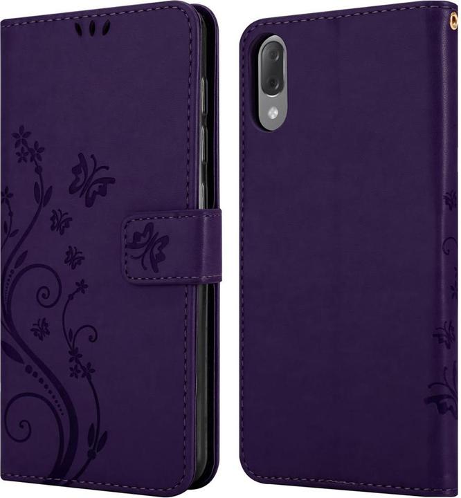Image du produit Cadorabo Couverture du livre de fleurs (Sony Xperia L3)
