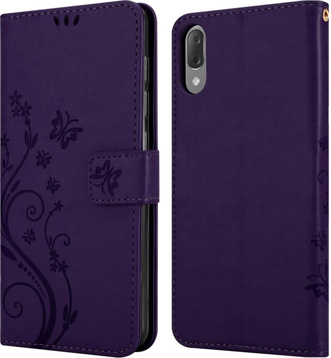 Produktbild Cadorabo Flower Book Cover (Sony Xperia L3)