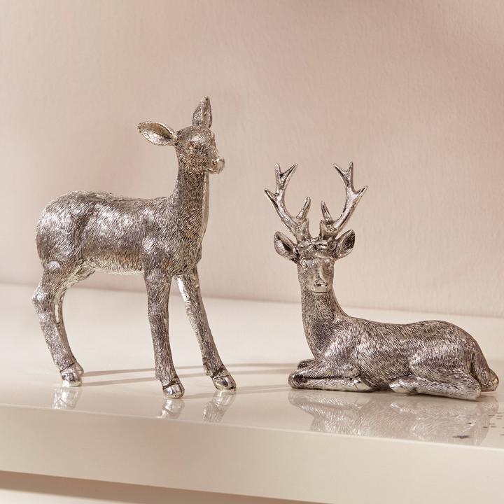 Actual product image Angela Bruderer Dekofigur "Hirsch", 2er-Set