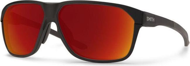Smith Leadout (Noir mat, Miroir rouge)
