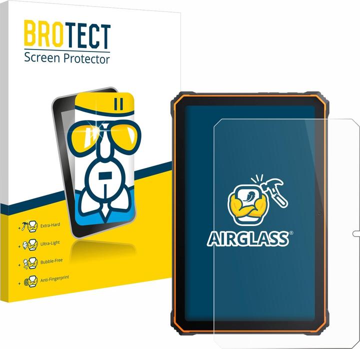 Produktbild BROTECT AirGlass Panzerglasfolie (1 Stk., Blackview Active 8 Pro)