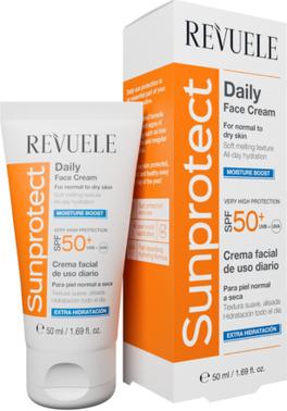 Actual product image Revuele Sunprotect Daily Face Cream Moisturizer 2x50ml (Suntan cream, 50 ml)