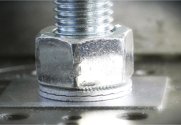 Produktbild Nord-Lock Unterlegscheibe R 88132 geklebt NL 12 Stahl vergütet zinklamellenbeschichtet
