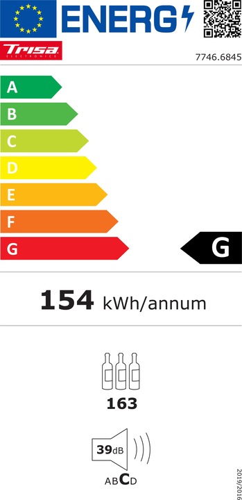 Etichetta energetica Trisa Tripla zona