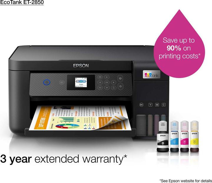 Actual product image Epson EcoTank ET-2850 (Ink tank, Colour)